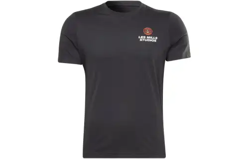 Reebok LM BodyPump Graphic Tee T Shirt Men's Black