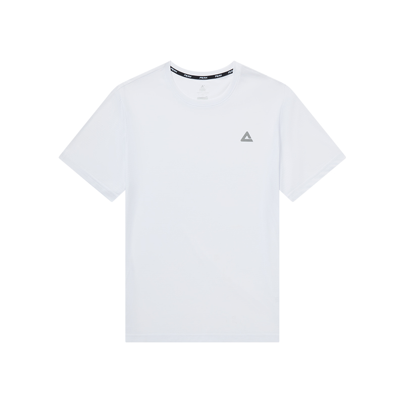 PEAK Running T Shirt Men’s All White