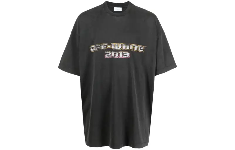 OFF WHITE Digit Bacchus Over Short Sleeve Tee