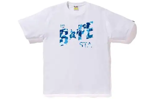 Bape Abc Camo Bape Sta Logo Tee