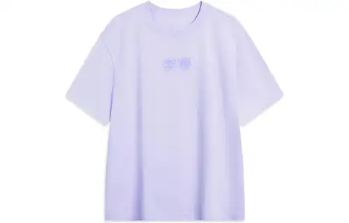 Li Ning Sports Life Collection T Shirt Unisex Naughty Purple