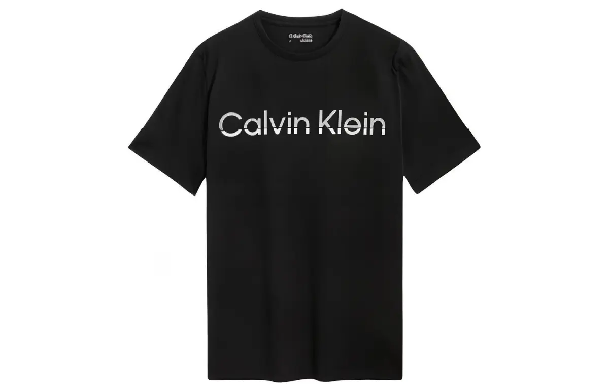 CALVIN KLEIN T Shirt Unisex Space Black