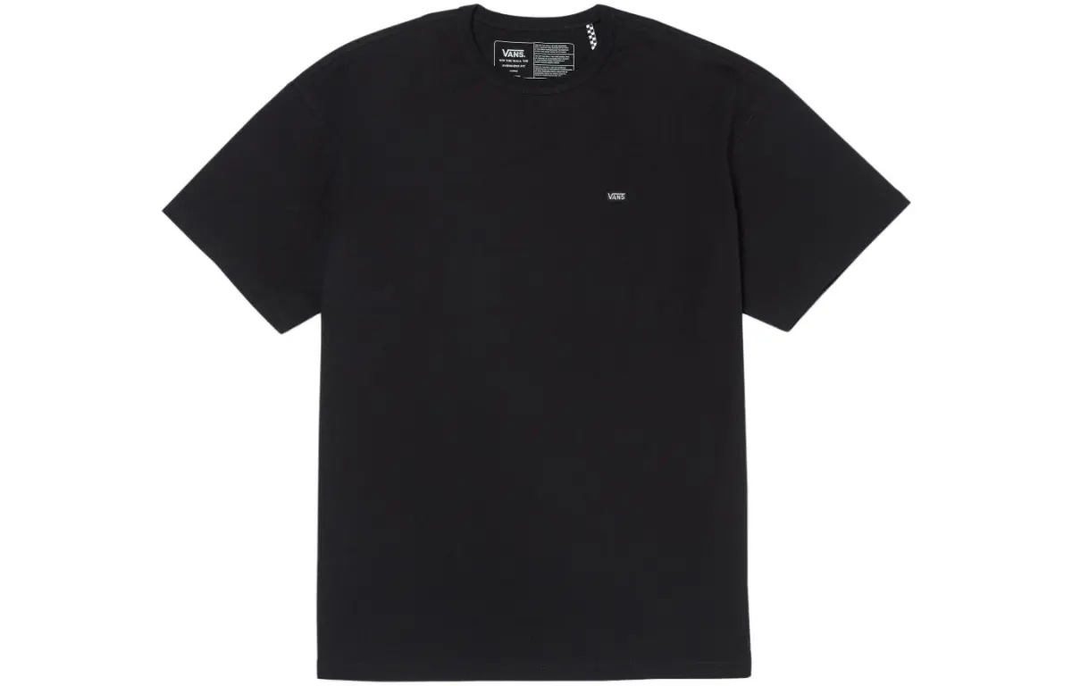 Vans OTW T-Shirts Men's Black Crew Neck Moderate Straight Fit