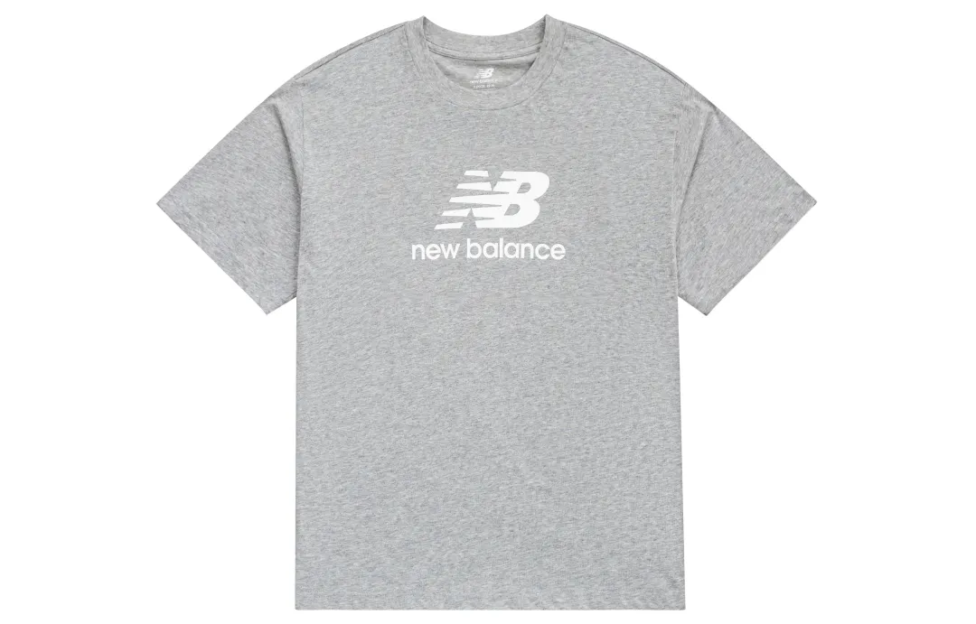 New Balance SS23 Set in Sleeve T Shirt Men's Gray