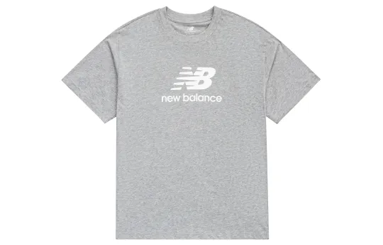 New Balance SS23 Set in Sleeve T Shirt Men's Gray