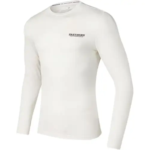 Skechers Basic Sports Collection T Shirt Men's Marshmallow White