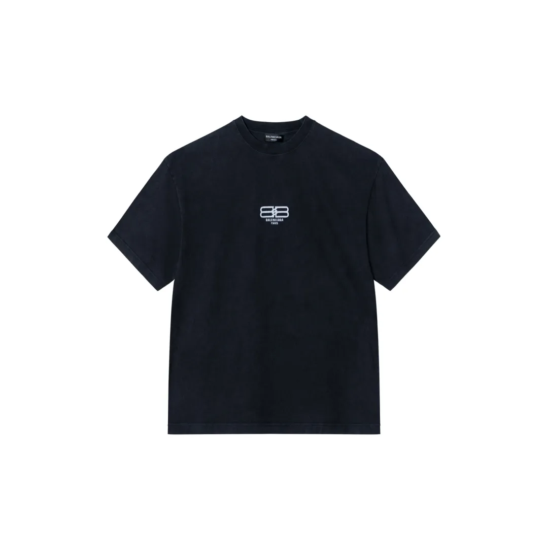 Balenciaga Bb Paris Icon Medium Fit T shirt