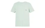 Timberland T Shirts Men's Light Green Crew Neck Moderate Straight Fit
