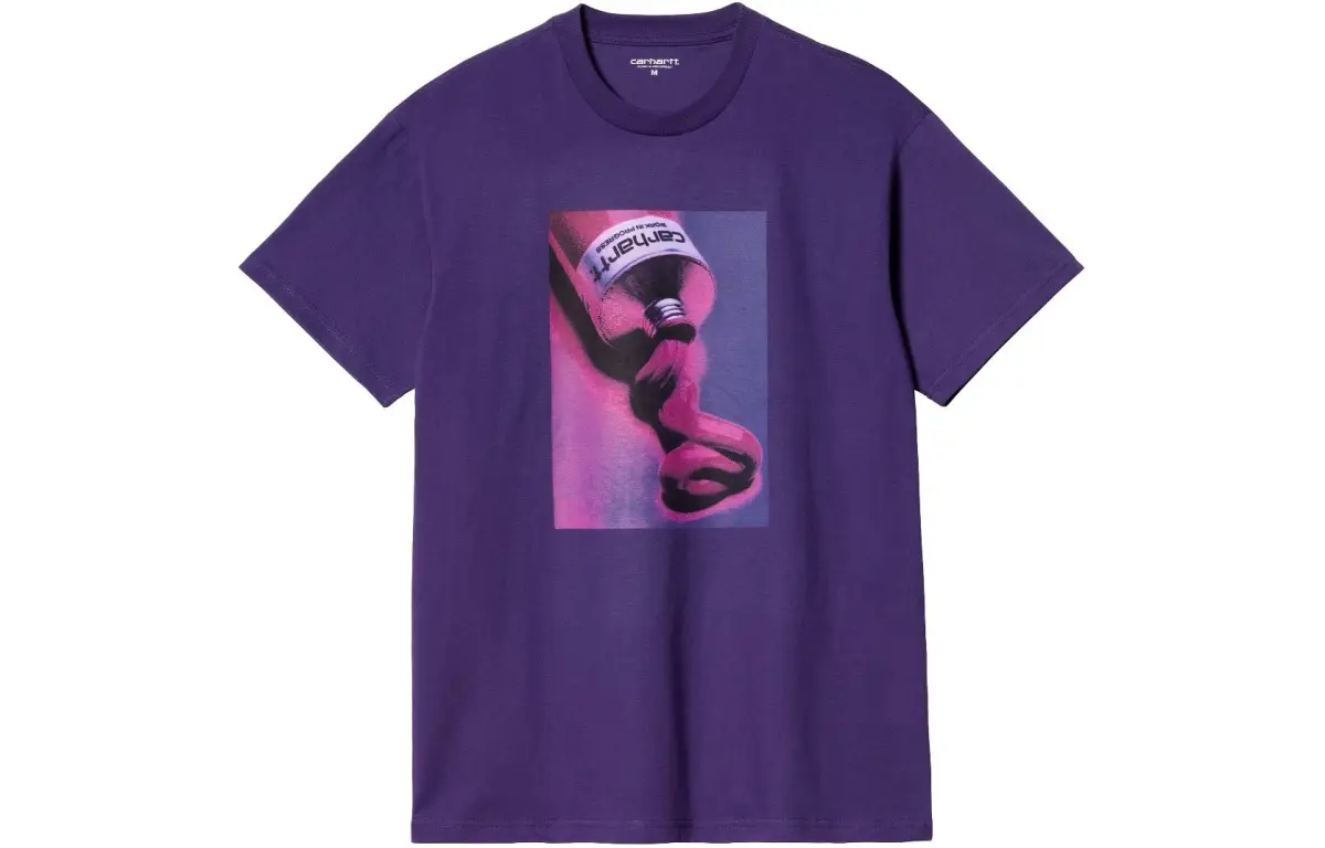 Carhartt WIP SS24 S/S Tube T Shirt T Shirt Men's Purple