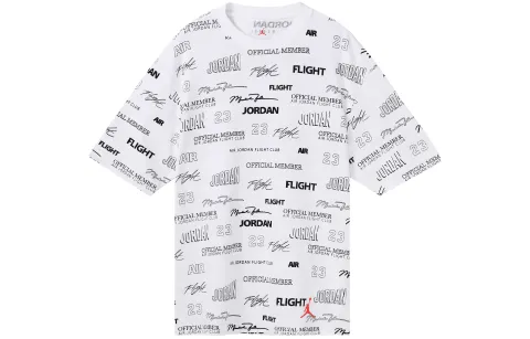 Jordan Set-in Sleeve T-Shirt Men's White