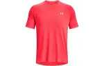 Under Armour T Shirts Men's Red Crew Neck Moderate Straight Fit