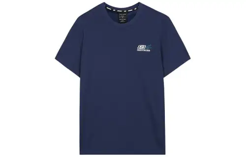 Skechers T Shirt Unisex Medieval Blue
