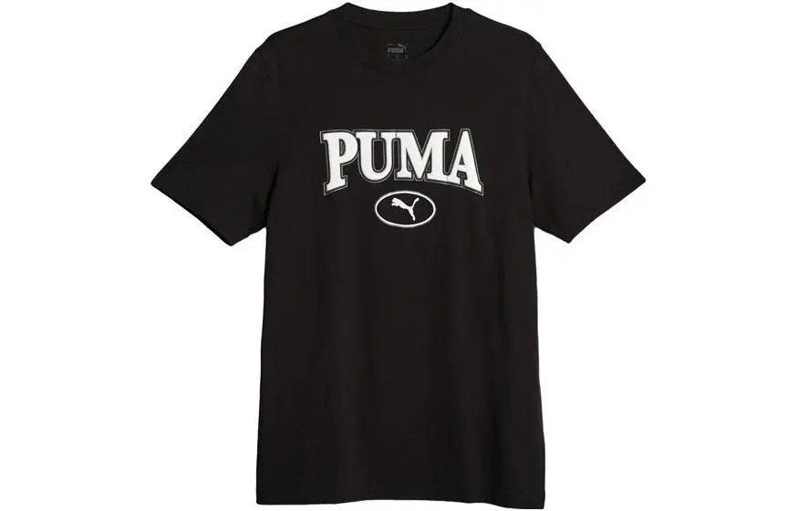 PUMA Set-in Sleeve T-Shirt Men's Black