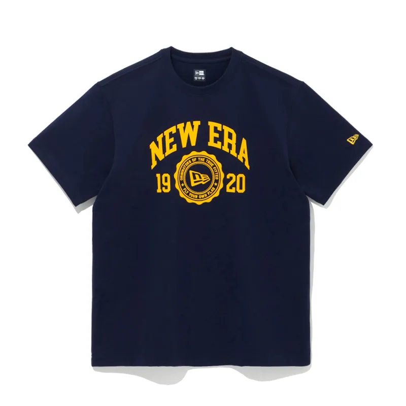New Era T Shirt Unisex Dark Blue
