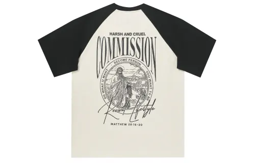 HARSH AND CRUEL T Shirts Unisex Crew Neck Moderate Straight Fit
