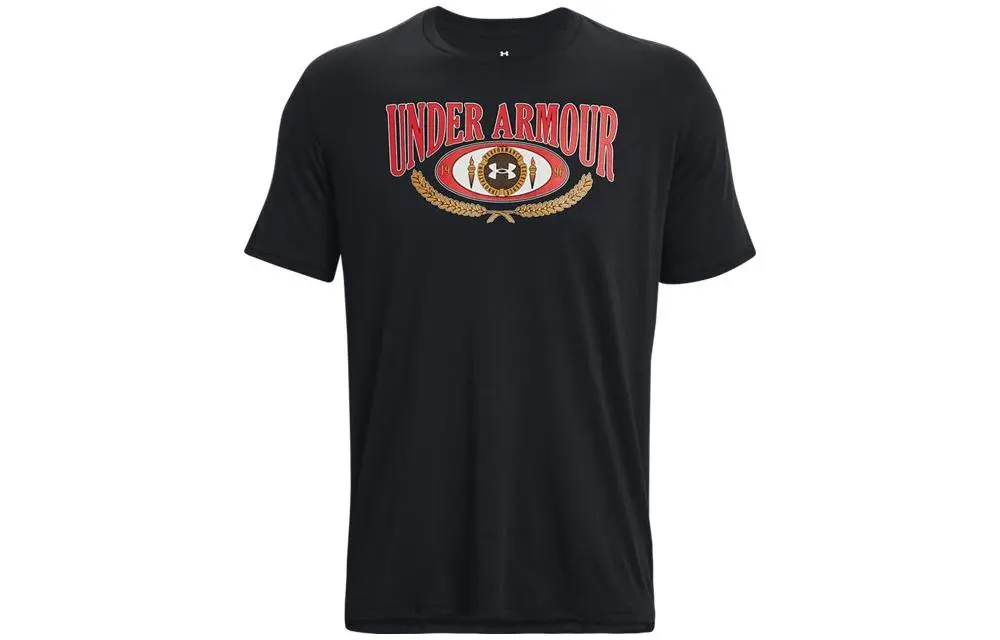 Under Armour Set in Sleeve T Shirt Men's Black