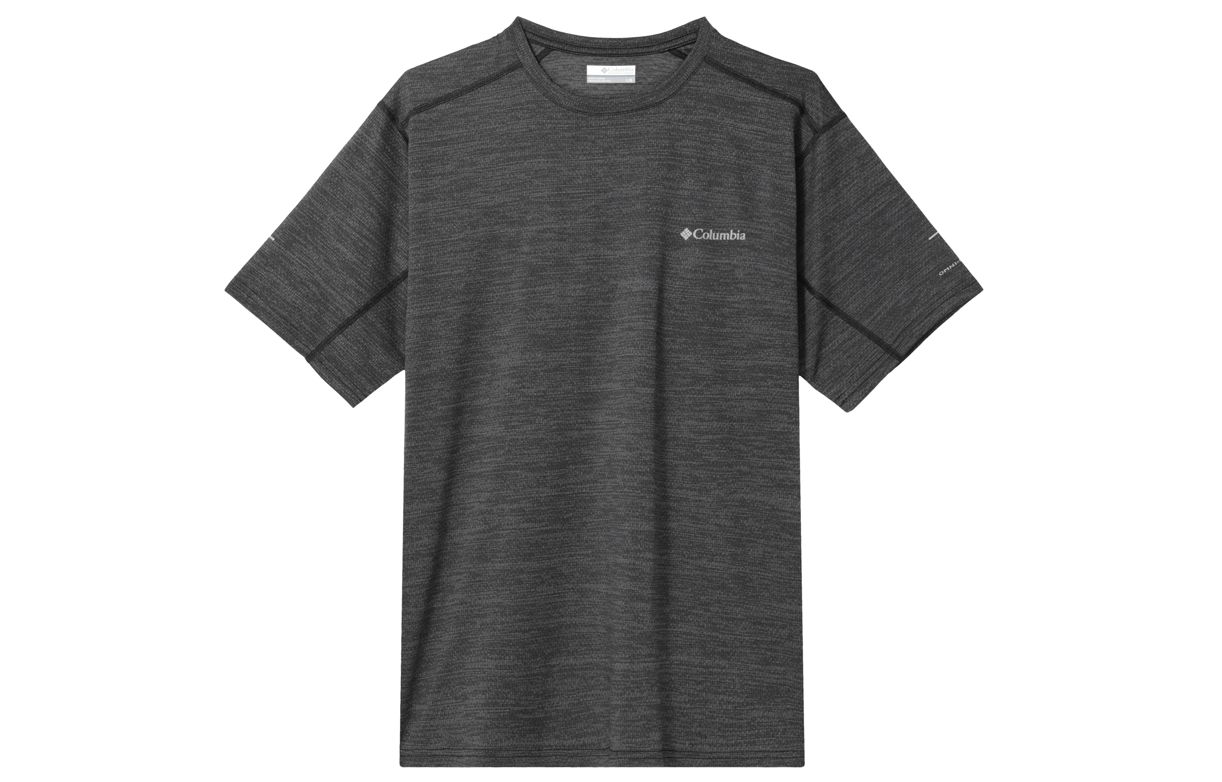 Columbia SS24 Running T Shirt Men’s Dark Gray
