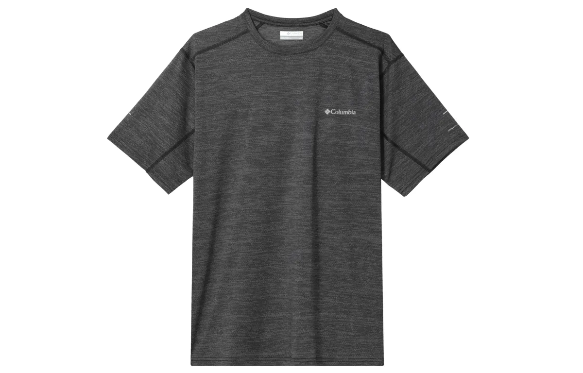 Columbia SS24 Running T Shirt Men's Dark Gray