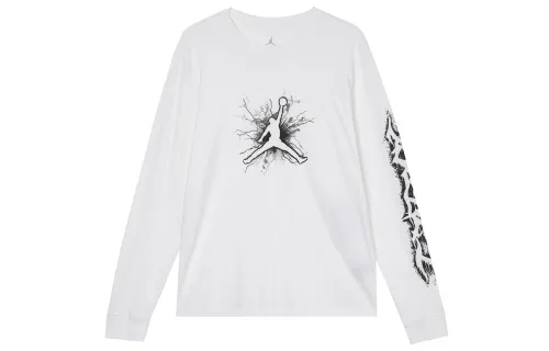 Jordan Dri FIT T Shirt Men's White