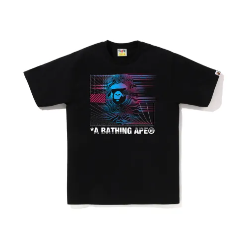 A BATHING APE Graphic-print Cotton T-shirt