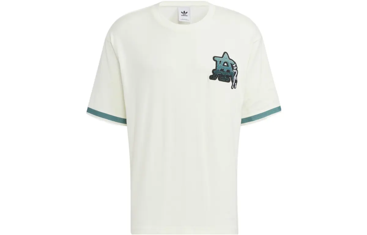 Adidas T Shirt Unisex White Marble