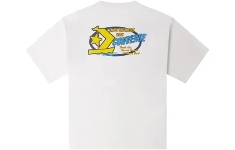 Converse SKATE VIBE T Shirt Men's White