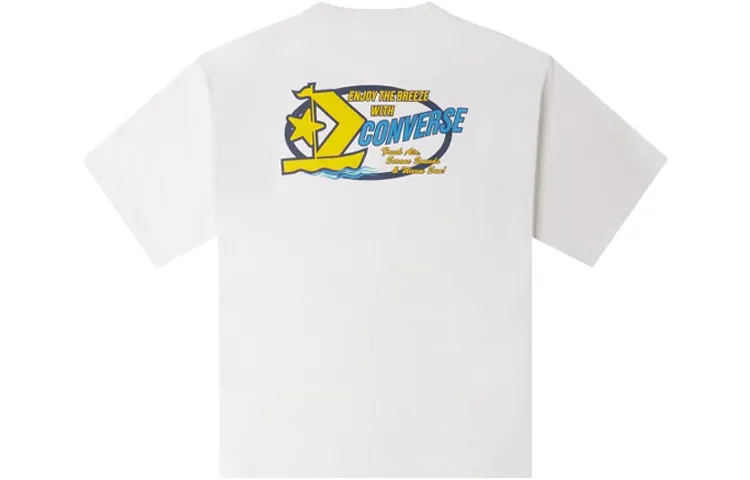 Converse SKATE VIBE T Shirt Men's White