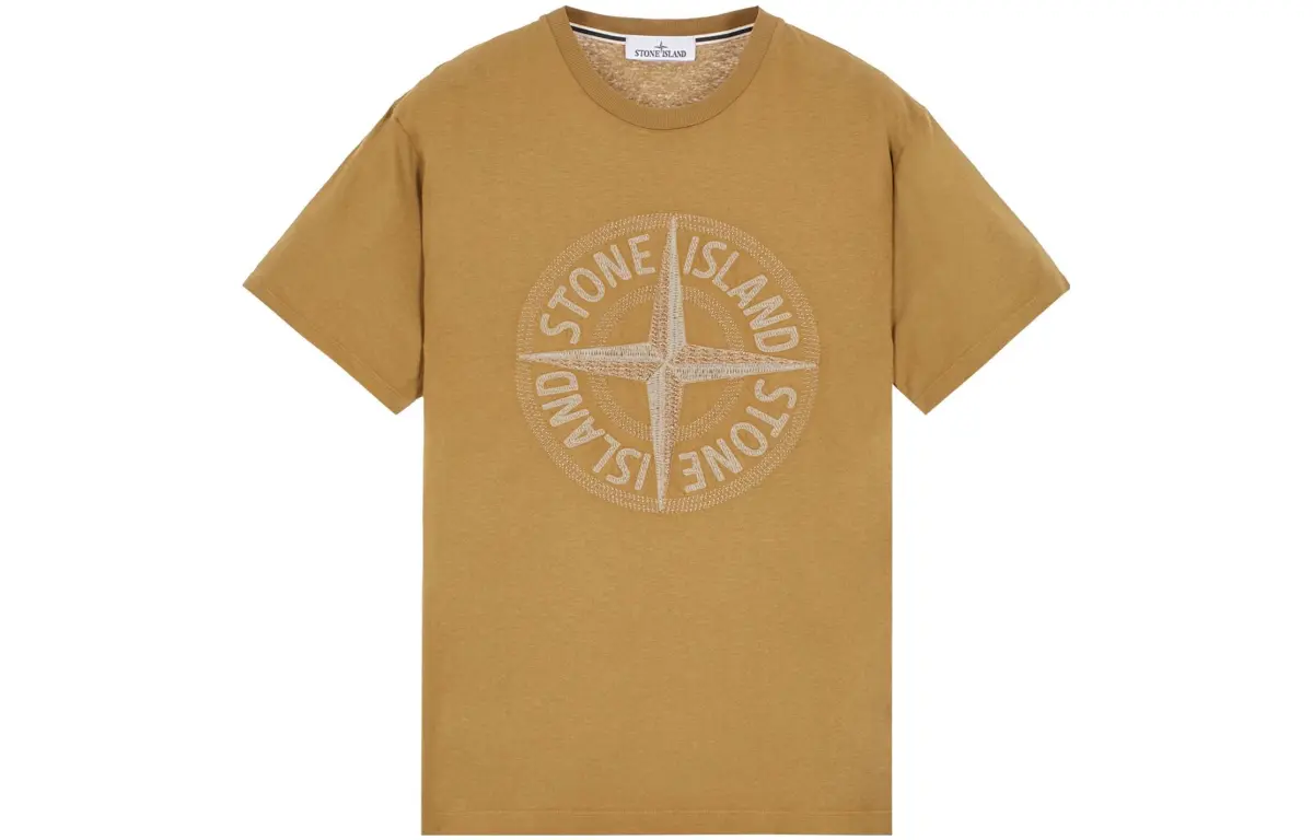 STONE ISLAND SS23 T Shirt Men's Khaki