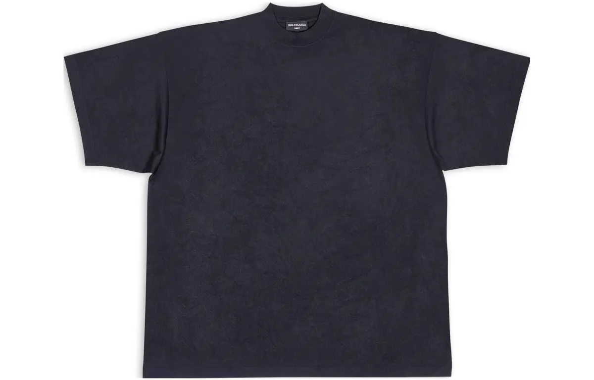 Balenciaga Women's Vintage Tab Oversized T Shirt