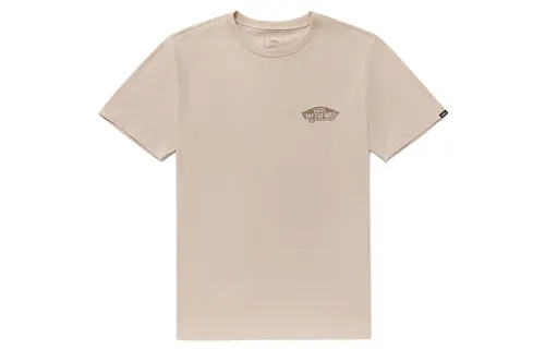 Vans T Shirts Men's Khaki Crew Neck Thin Straight Fit