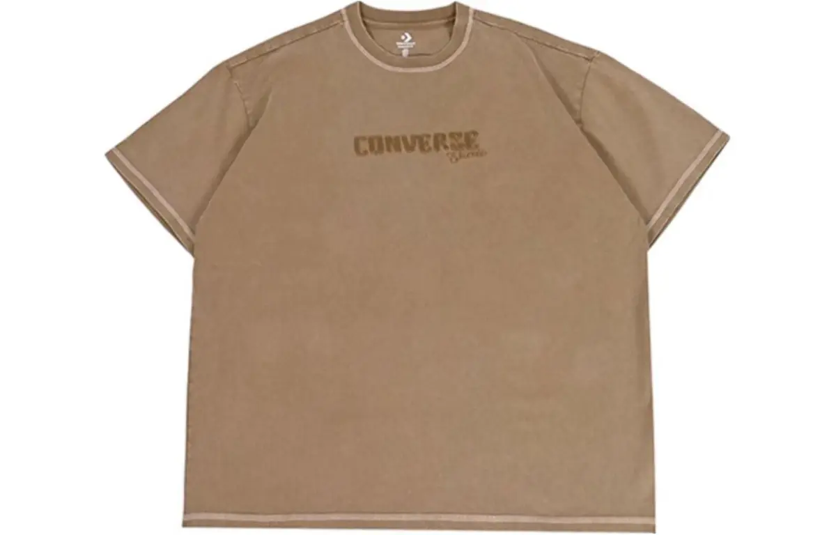Converse T Shirt Unisex Ginger Yellow