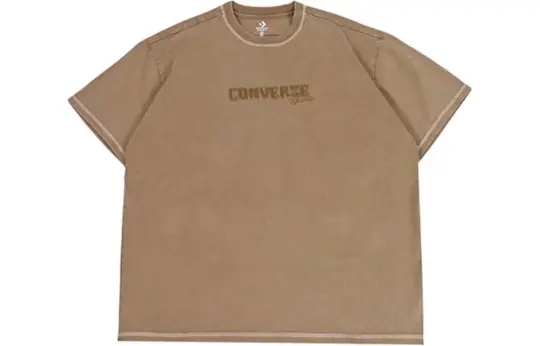 Converse T Shirt Unisex Ginger Yellow
