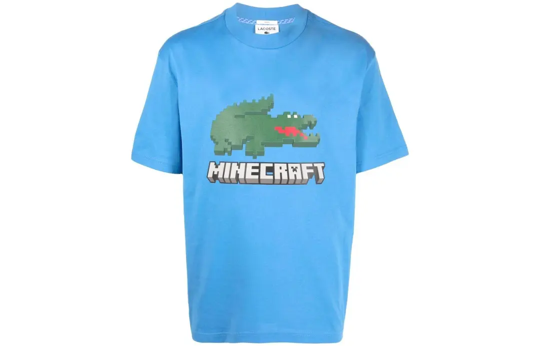 LACOSTE SS22 T Shirt Unisex Blue