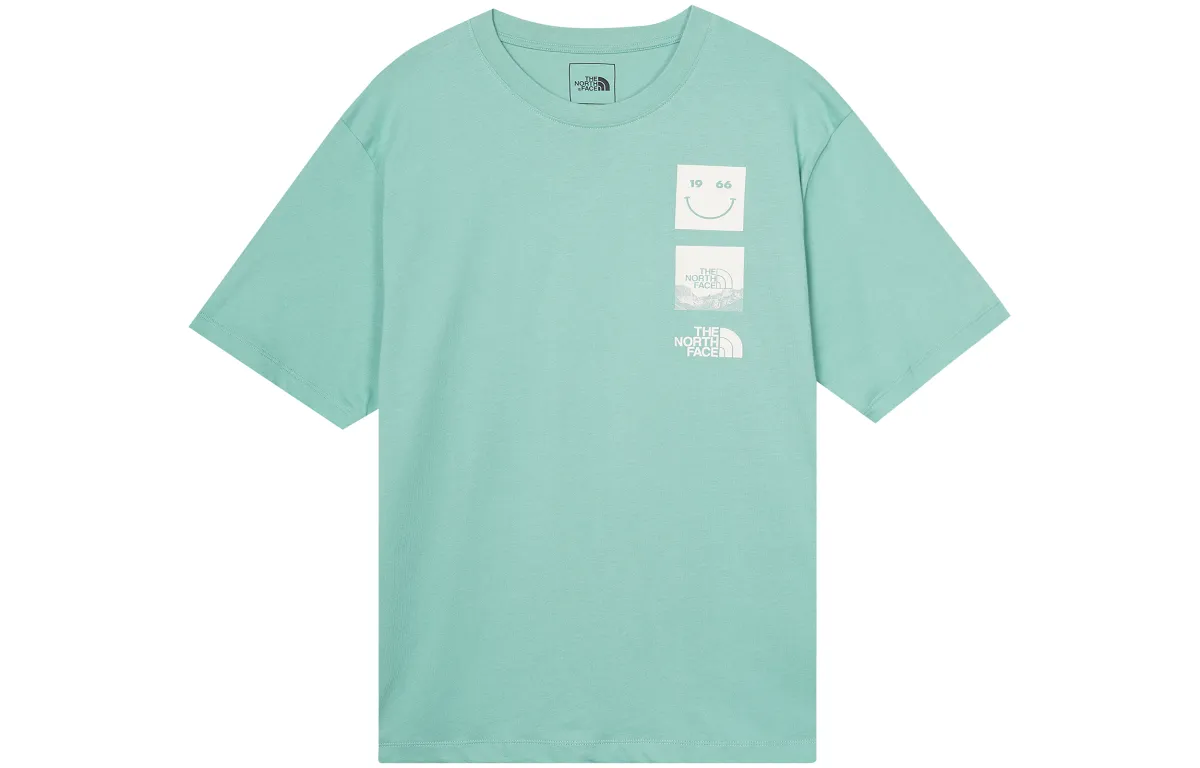 THE NORTH FACE T Shirt Men's Mustard Green