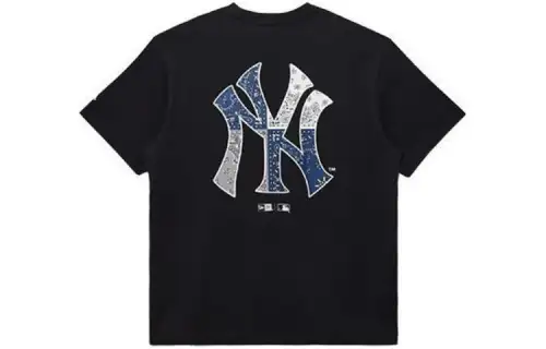 New Era T Shirt Couple, Trendy And Versatile Unisex Gift Box Set Included Black