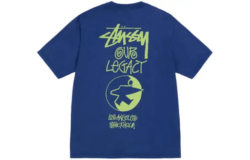 Stussy x Our Legacy 8 Ball Ying Yang pigment-dyed T-shirt