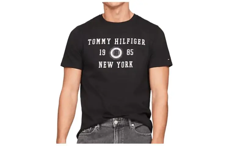 Tommy Hilfiger T Shirt Men's Black