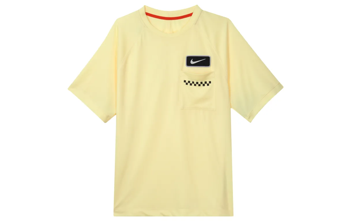 Nike T Shirt Men's Light Lemon Yellow Green