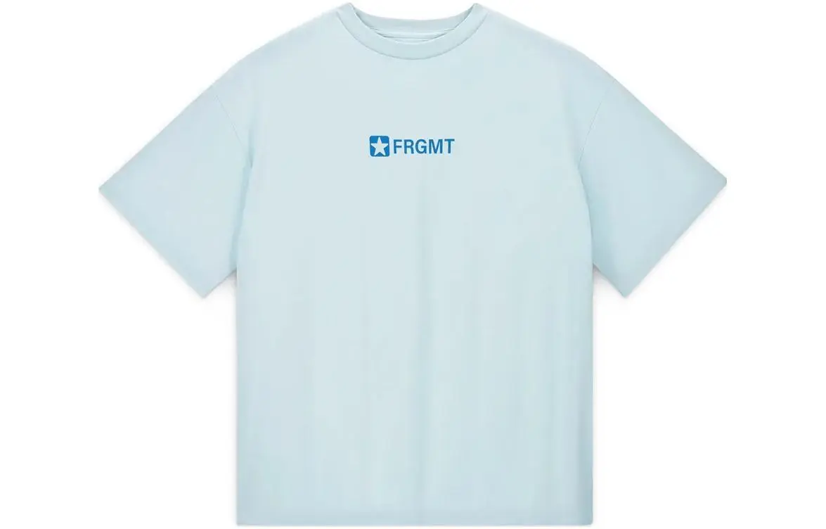 Converse X FRGMT SS23 T Shirt Unisex Light Blue