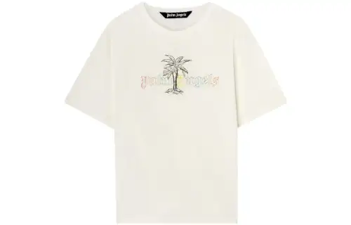 Palm Angels logo-print short-sleeve T-shirt