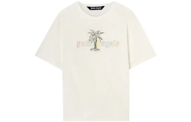 Palm Angels logo-print short-sleeve T-shirt