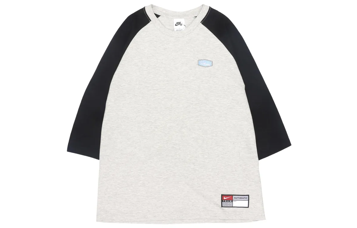 Nike T-Shirts Men's Multicolor Crew Neck Moderate Straight Fit