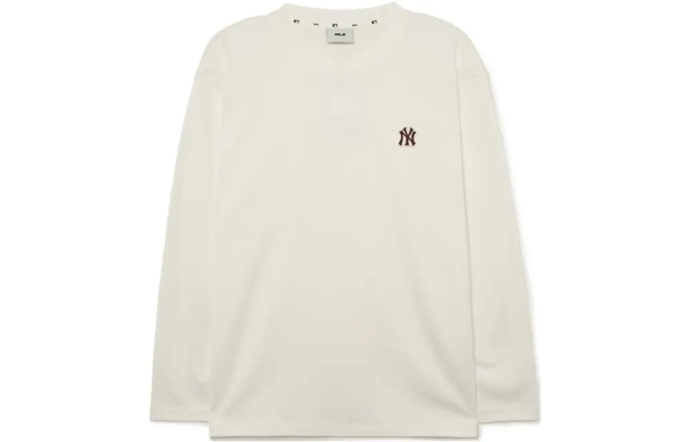 MLB T-Shirts Unisex White Crew Neck Moderate