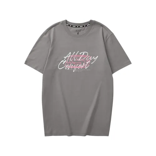 Skechers Athleisure T Shirts Unisex Crew Neck Moderate Straight Fit