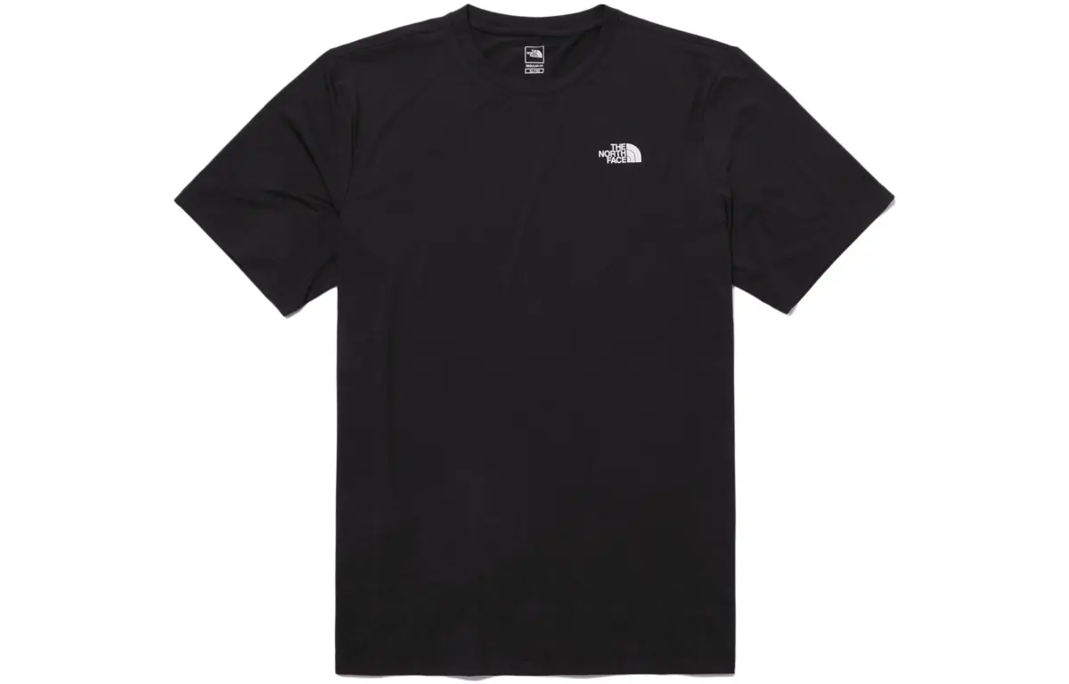THE NORTH FACE T-Shirts Unisex Black Crew Neck Moderate