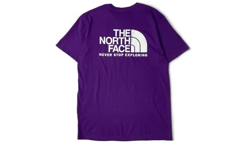THE NORTH FACE T-Shirts Men's Gravity Purple Crew Neck Moderate Straight Fit