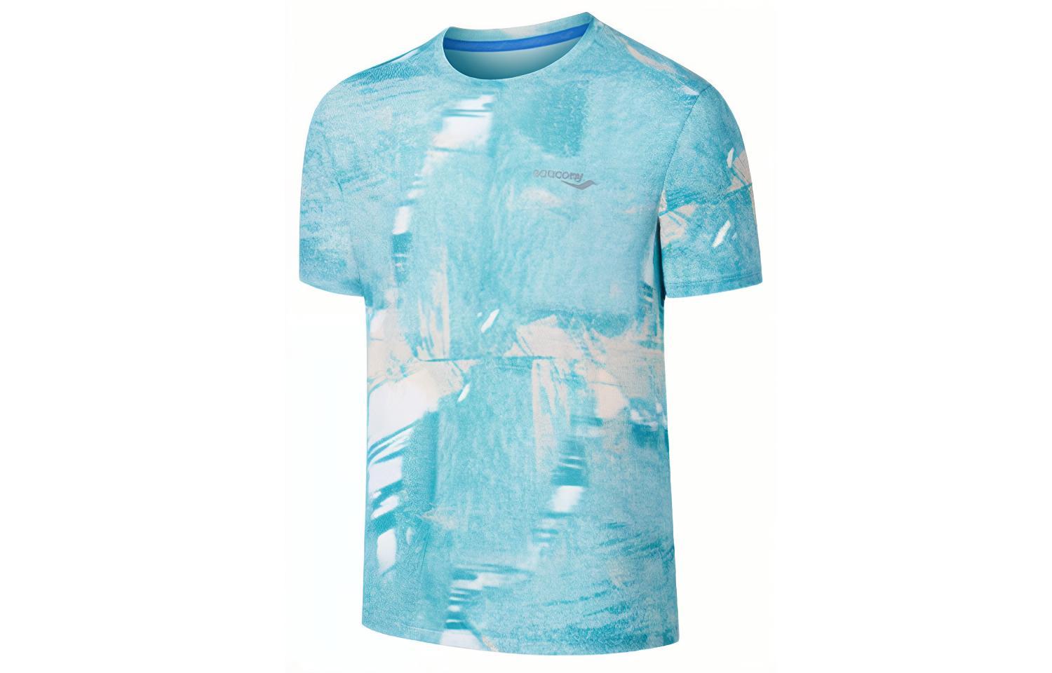 Saucony Running T Shirt Men’s Blue