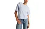 Converse Go to Embroidered Star Chevron Standard Fit T Shirt T Shirt Unisex Light Blue