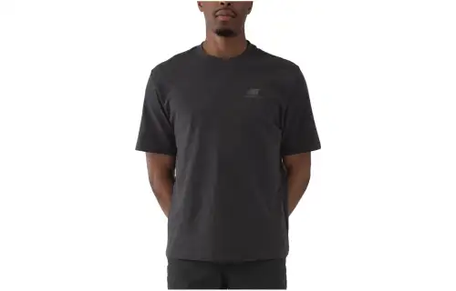 New Balance New Balance SS23 Head Outside T Shirts Unisex Black Crew Neck Moderate Straight Fit