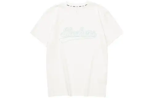Skechers T Shirt Unisex Marshmallow White